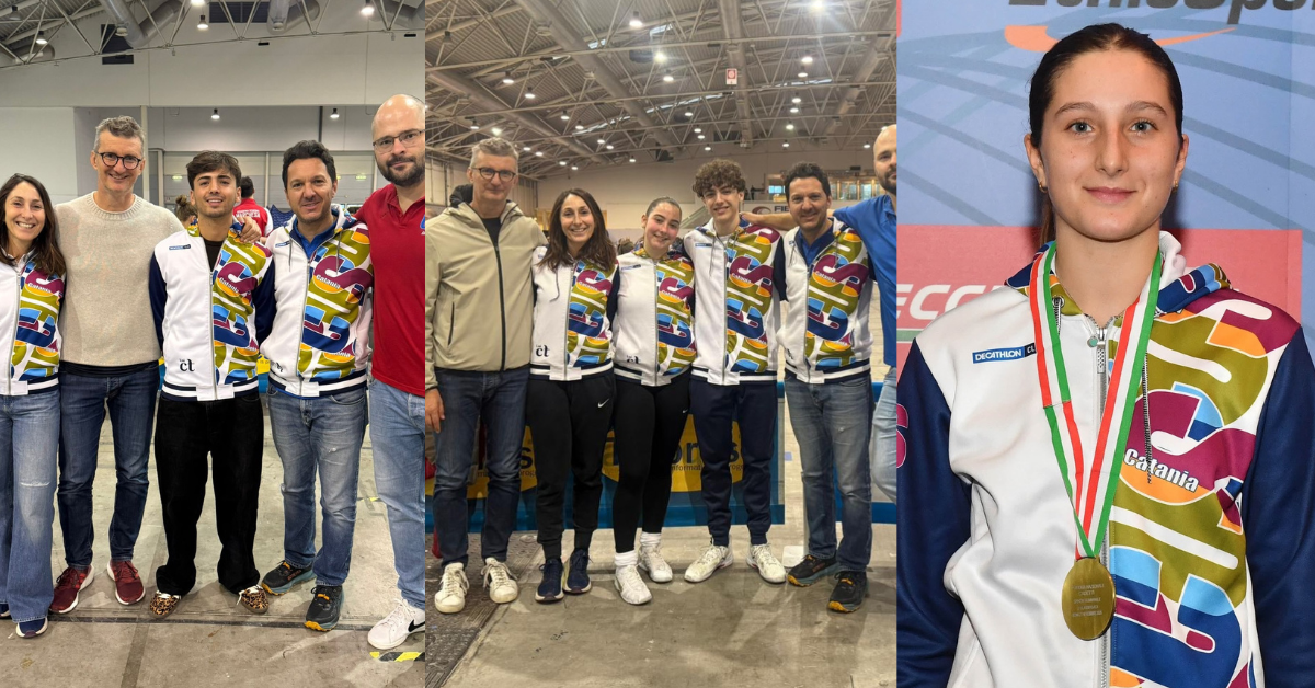 La tradizione schermistica del Cus Catania continua a crescere con una nuova generazione di talenti