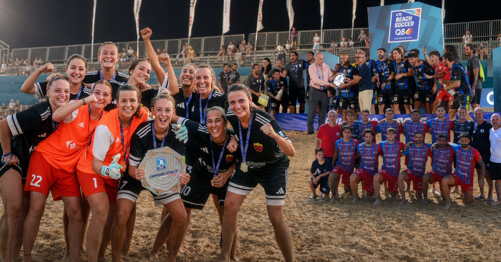 Beach Soccer, Pisa campione a Scoglitti: quarto posto per Catania
