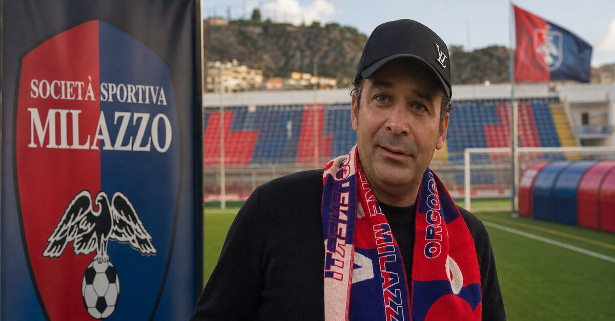 Anselmo Taranto e il nuovo Milazzo: l’esperienza d’impresa può funzionare anche nel calcio?