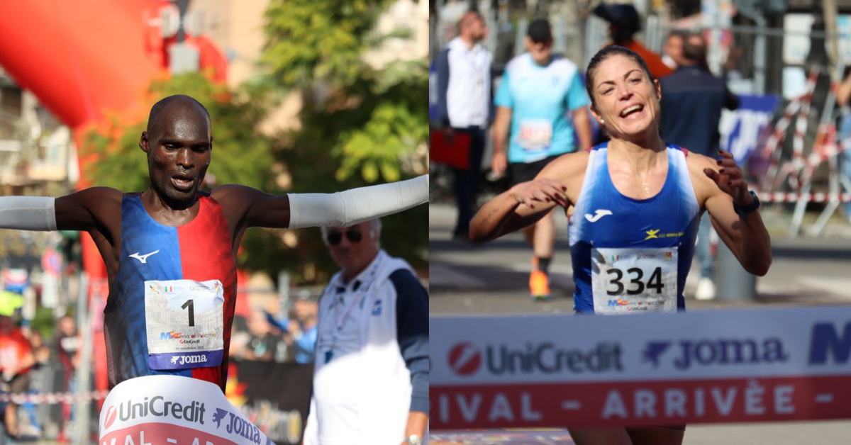Maratona di Palermo, Cheruiyot e Zecchinato trionfano alla trentesima edizione