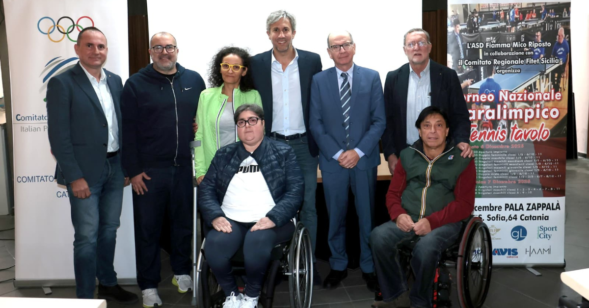 Anche Giada Rossi al torneo Nazionale Paralimpico di Tennis Tavolo al CUS Catania