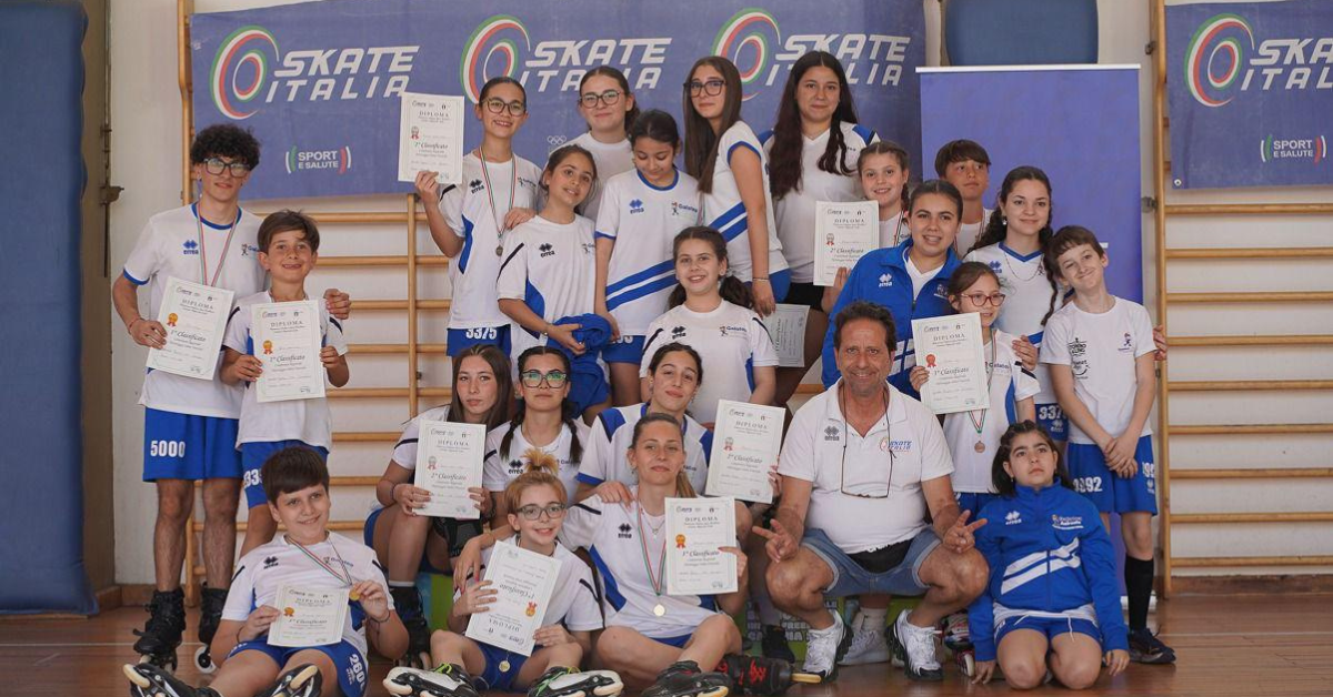 Pattini, inclusione e successi: la Galatea Acireale domina i regionali