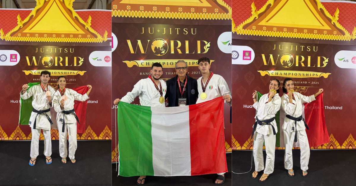 Ju-Jitsu, trionfo mondiale per il Dojo Catania: due ori e due bronzi a Bangkok