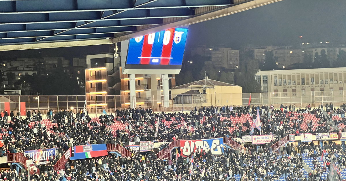 Il Catania si è inceppato e così rischia anche il secondo posto