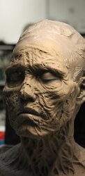 RESIDENT EVIL 6 - L'ultimo capitolo 2015 Scultura di zombie NON UTILIZZATA, lavoro come scultore principale per Cosmesis www.cosmesis.co.za