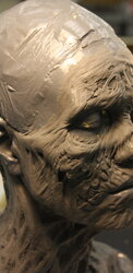 RESIDENT EVIL 6 - L'ultimo capitolo 2015 Scultura di zombie NON UTILIZZATA, lavoro come scultore principale per Cosmesis www.cosmesis.co.za