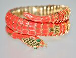 bracciale-serpente-arancio