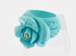 anello-fiore-turchese