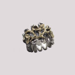 anello-in-argento-e-alghe-di-mare-in-bronzo-dorato