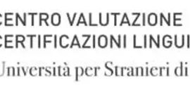Logo del Centro Valutazione Certificazioni Linguistiche dell'Università per Stranieri di Perugia