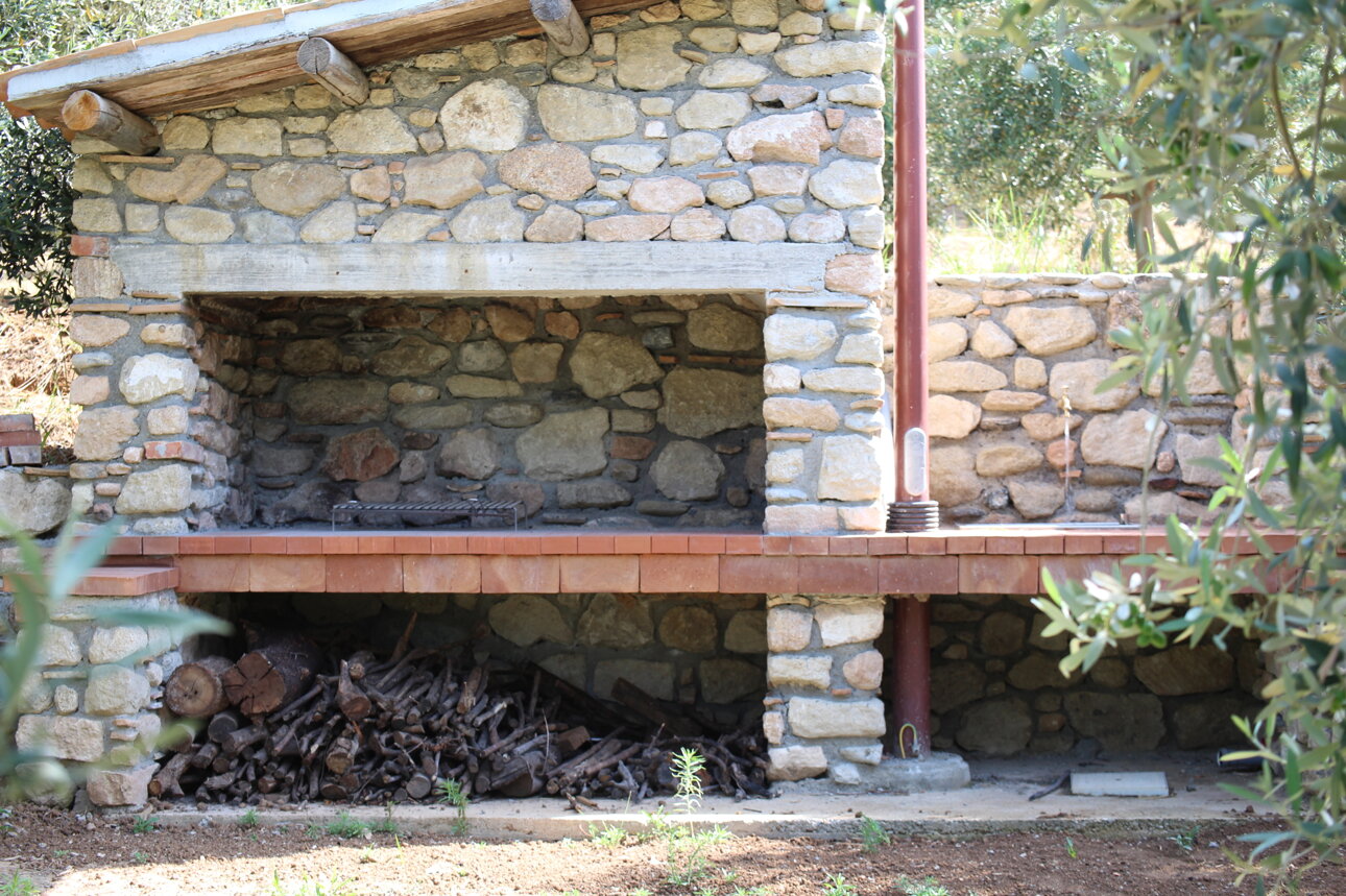 Postazione griglia barbecue Postazione griglia barbecue