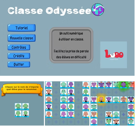Classe Odyss&eacute;e - Outil p&eacute;dagogique