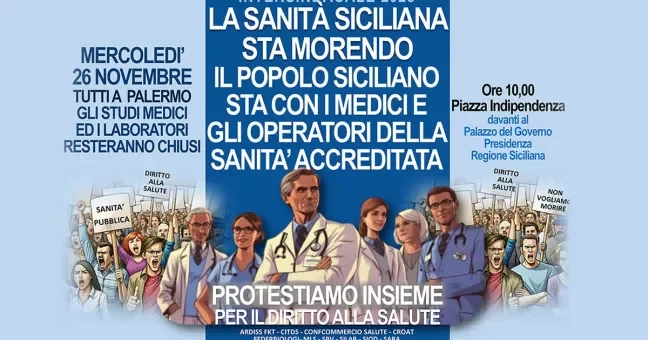 Le sigle intersindacali in protesta: il 26 novembre manifestazione regionale a Palermo