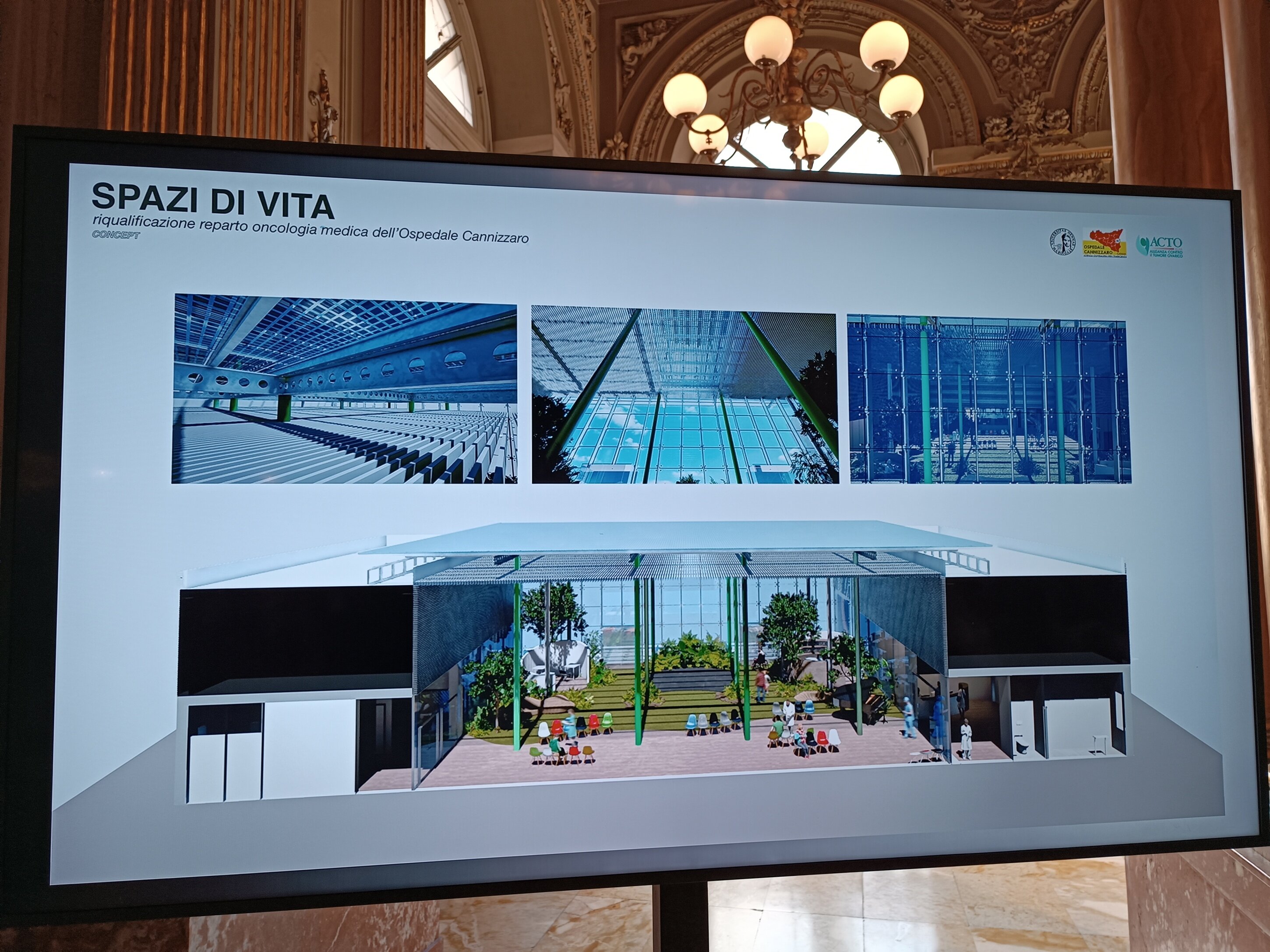 Architettura, oncologia e comunit&agrave;: a Catania presentato il modello &ldquo;Spazi di vita&rdquo;