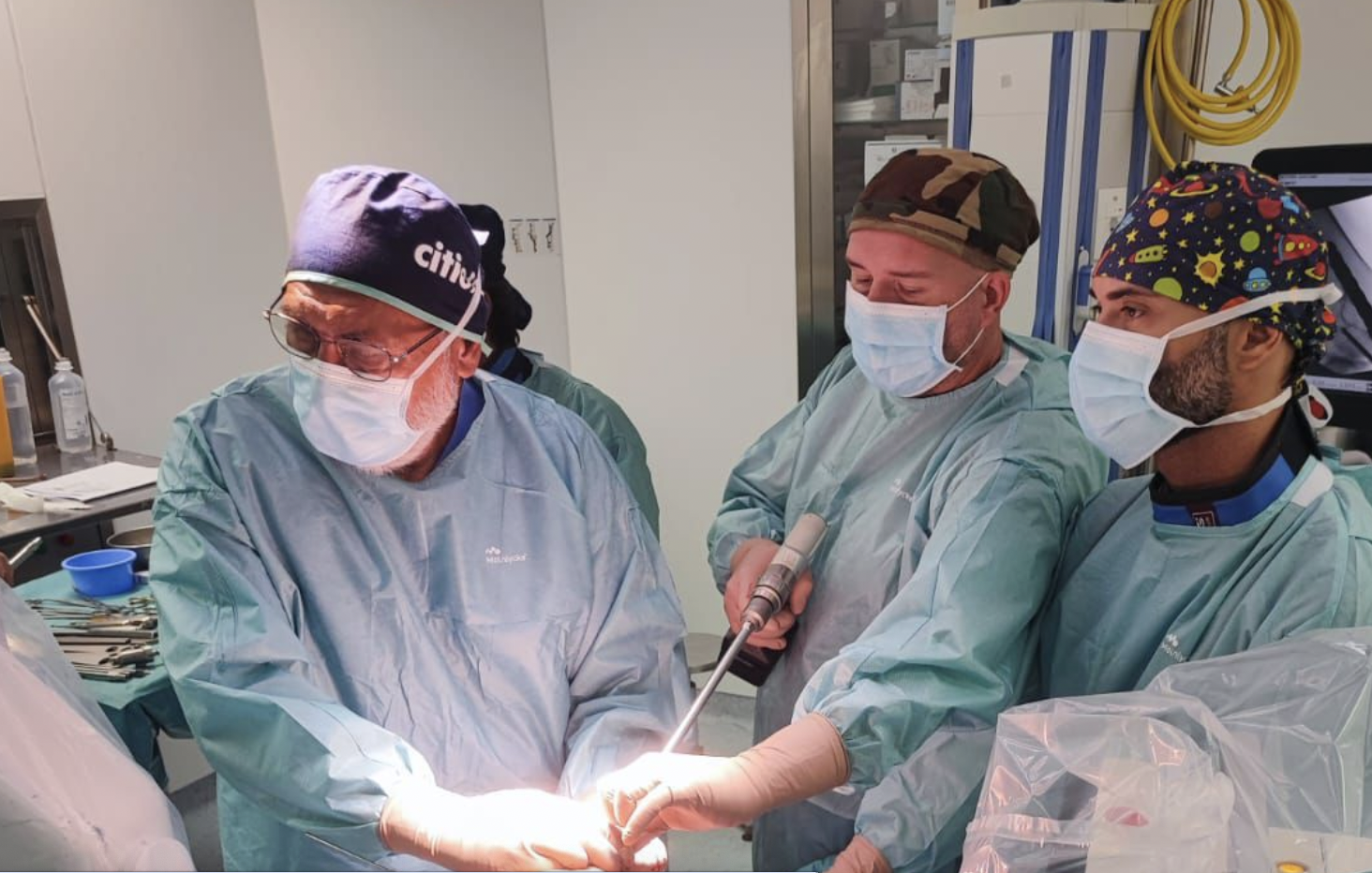 San Marco, innovativo intervento di allungamento simultaneo di femore e tibia
