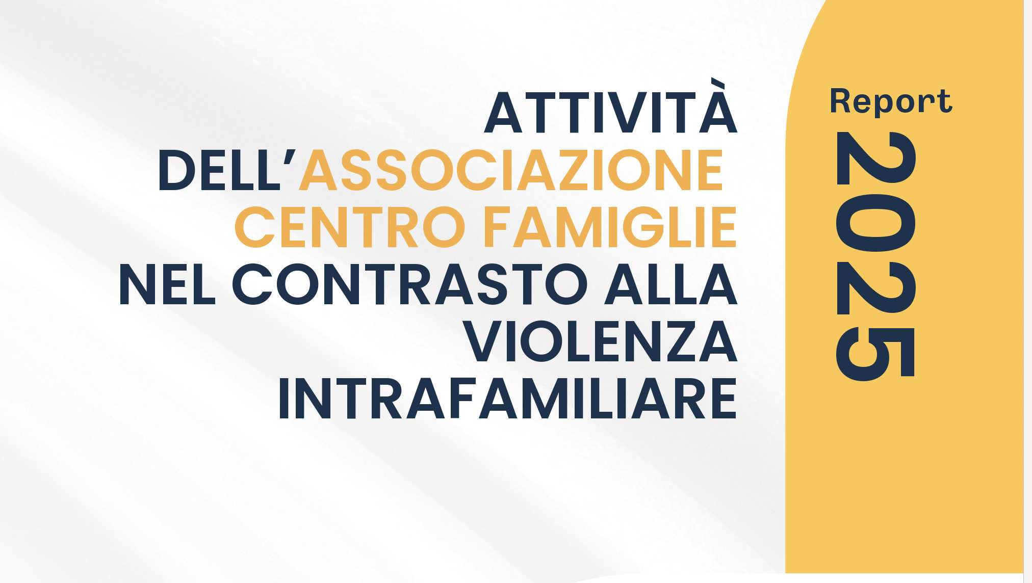Centro FamigliE presenta il Report 2025