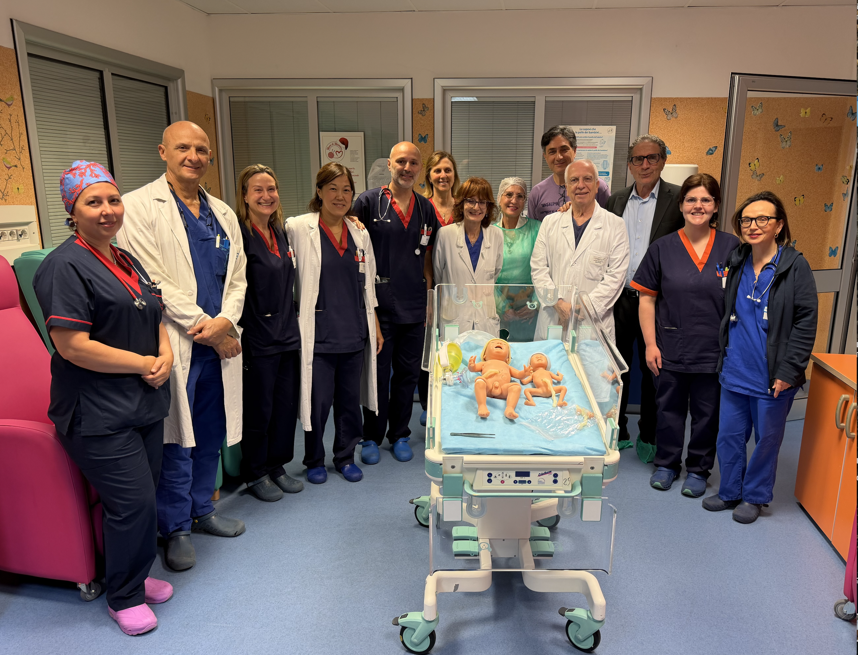 L’ABC ODV dona nuovi manichini didattici alla Terapia Intensiva Neonatale del Garibaldi Nesima