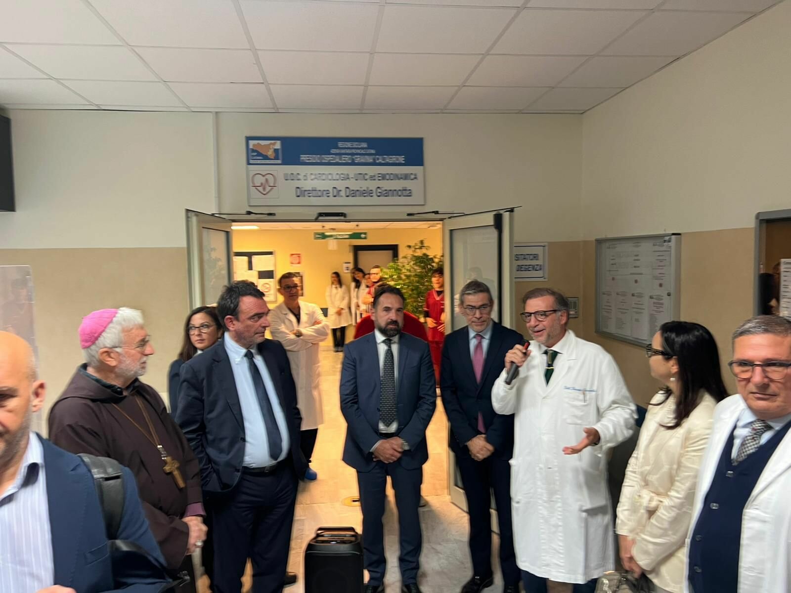 Ospedale di Caltagirone. Presentati il nuovo angiografo e la risonanza magnetica di ultima generazione