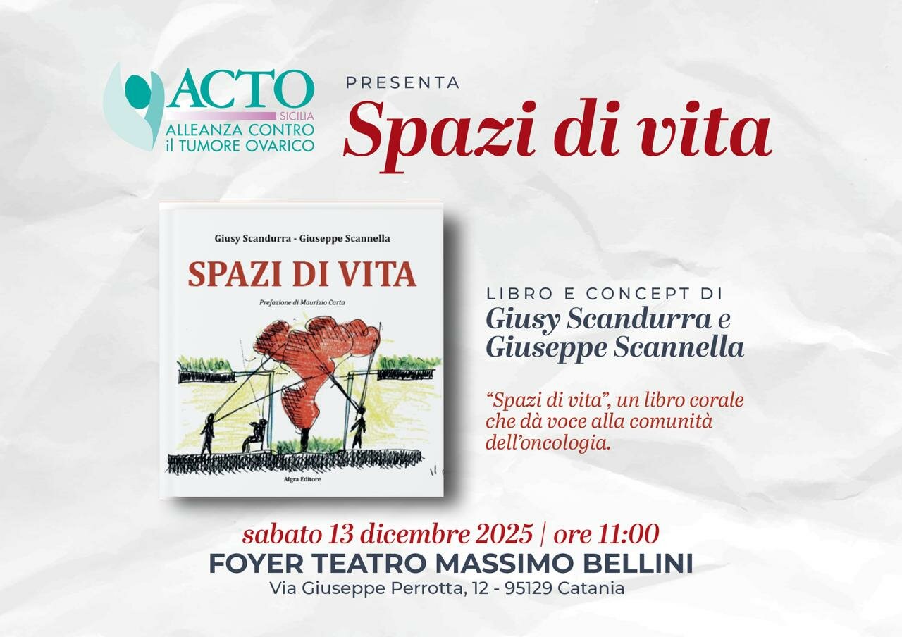 Presentazione del libro &ldquo;Spazi di vita&rdquo; ACTO Sicilia presenta il quarto spazio della cura, un modello innovativo per gli spazi dell&rsquo;oncologia