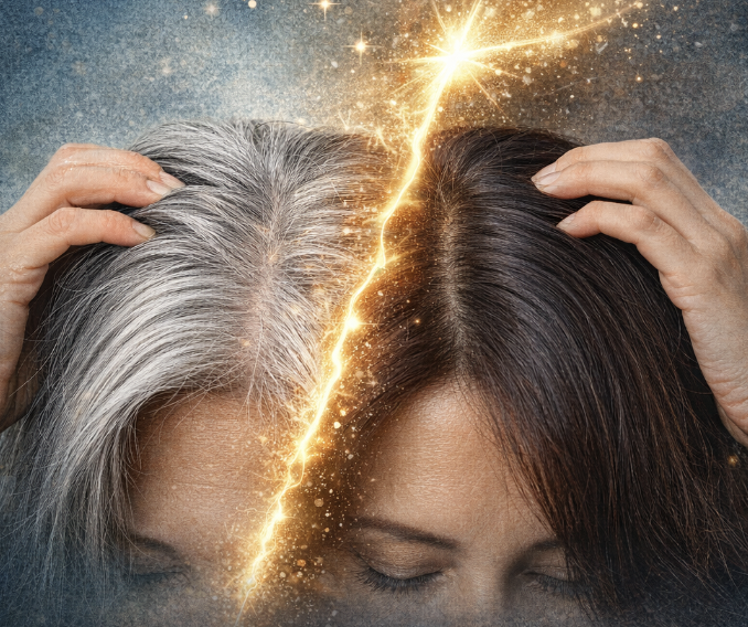 I capelli bianchi possono tornare scuri: quando lo stress si spegne, il colore pu&ograve; riaccendersi