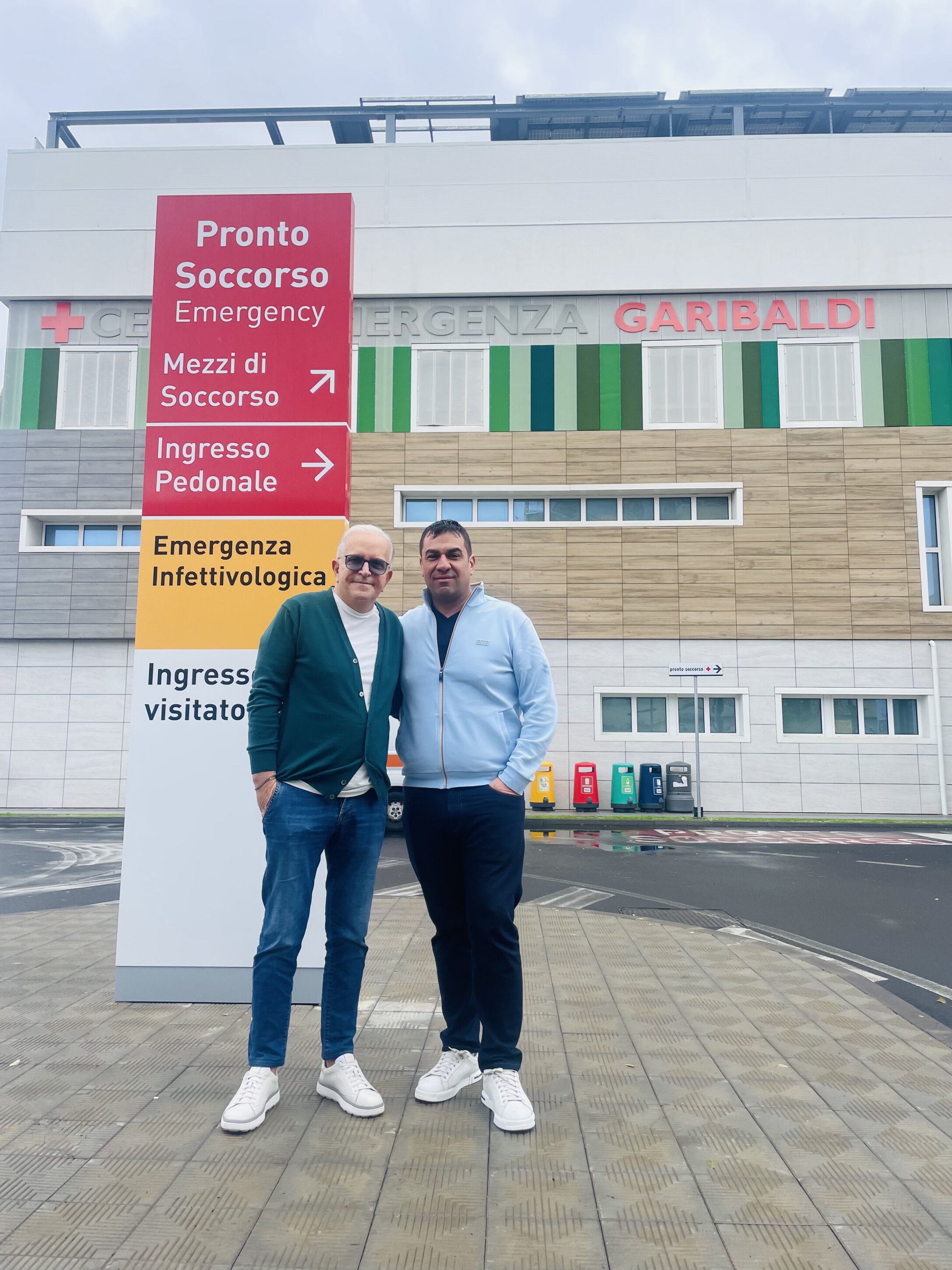 Visita del presidente del Calcio Catania al Pronto Soccorso Garibaldi: quando lo sport si ferma per dire grazie alla sanit&agrave; che non si ferma mai