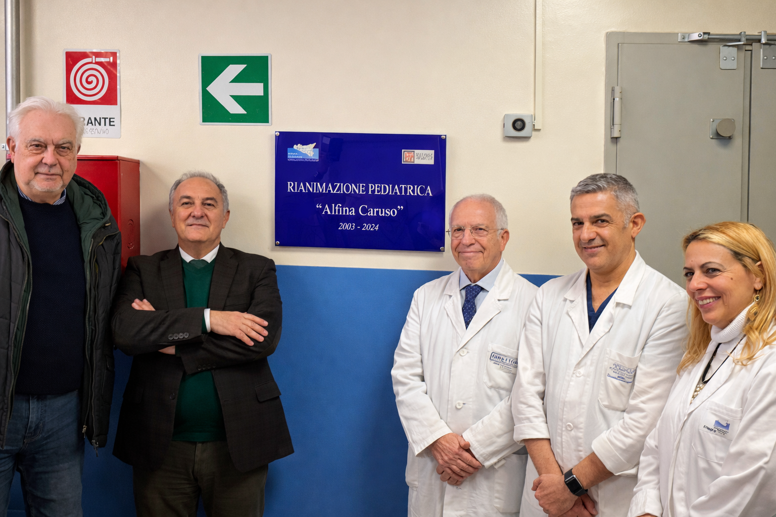 Arnas Garibaldi, la Rianimazione Pediatrica intitolata ad Alfina Caruso
