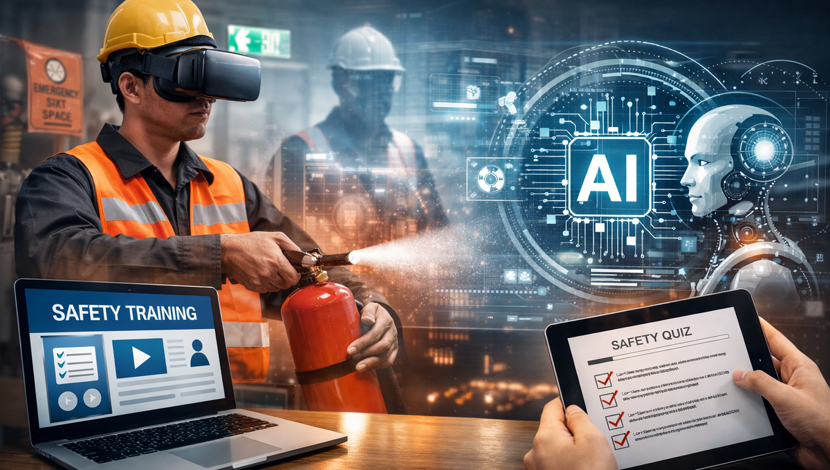 Realtà virtuale e AI nella formazione sulla sicurezza sul lavoro