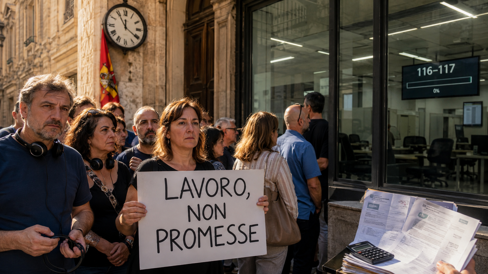 Ex Almaviva, 400 famiglie ostaggio dei ritardi: alla Regione le promesse non diventano lavoro Ex Almaviva, 400 famiglie ostaggio dei ritardi: alla Regione le promesse non diventano lavoro