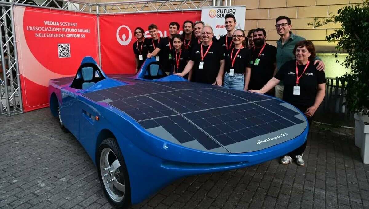 Da Siracusa al Belgio: Archimede 2.1 alla gara europea delle auto solari