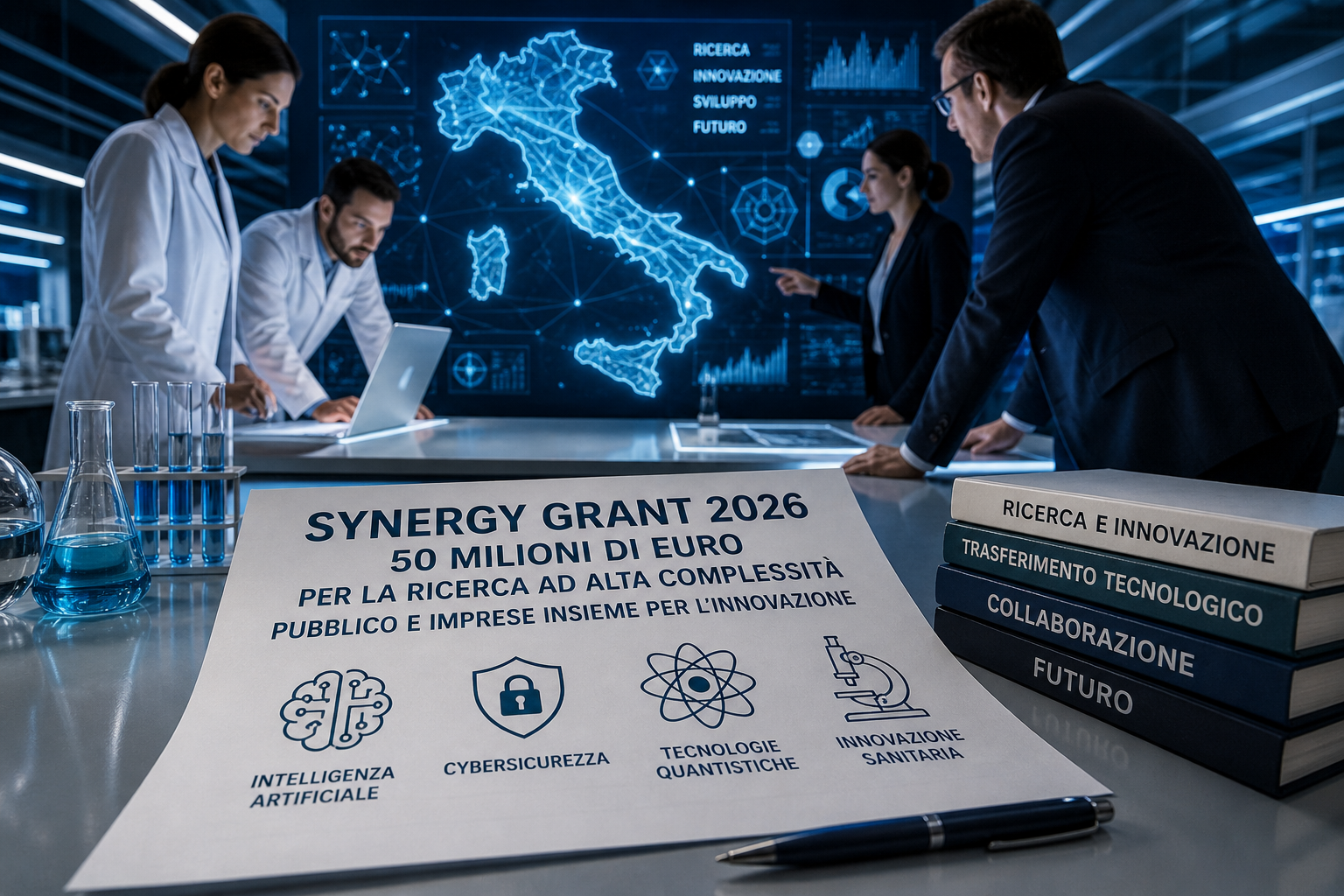 Synergy Grant: 50 milioni per unire ricerca pubblica e imprese Synergy Grant: 50 milioni per unire ricerca pubblica e imprese