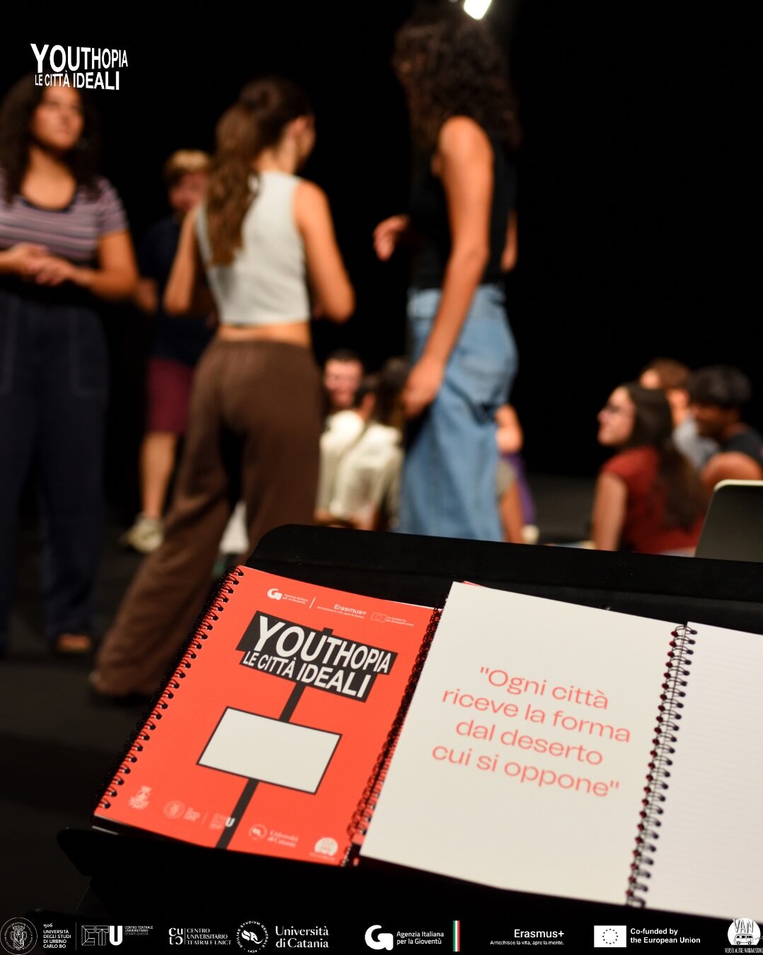 Youthopia, a Catania il futuro si prova in scena: laboratori gratuiti per gli under 30