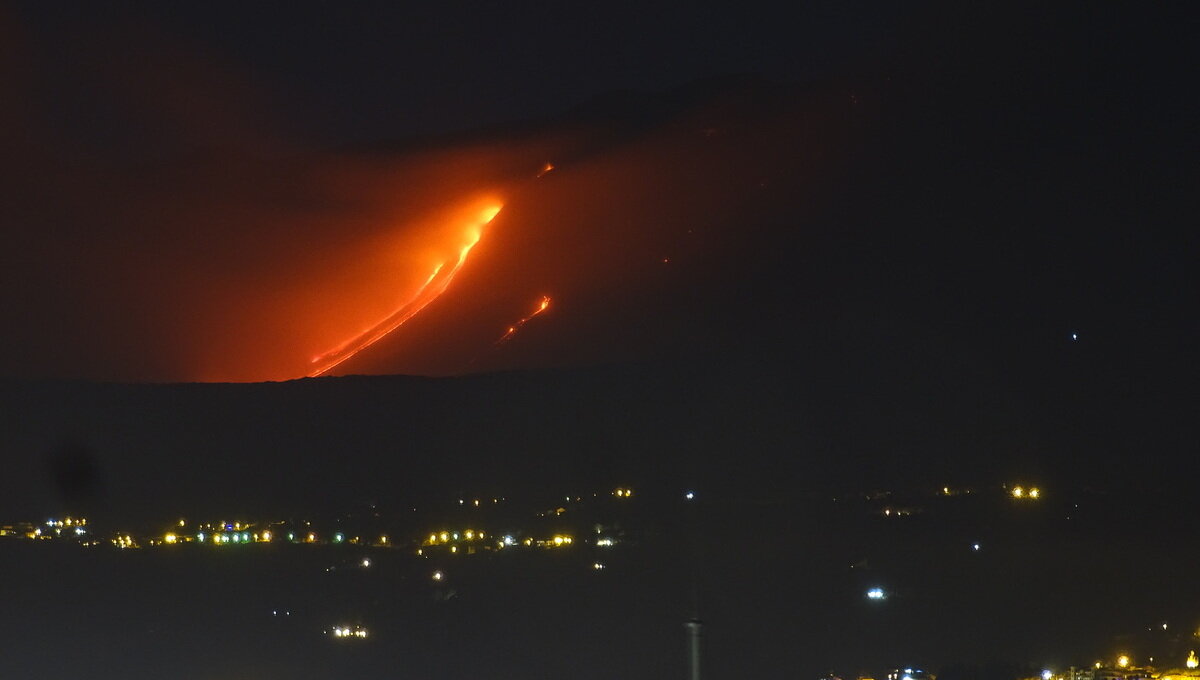 Etna, i segnali nei mesi prima dell’eruzione del 2018