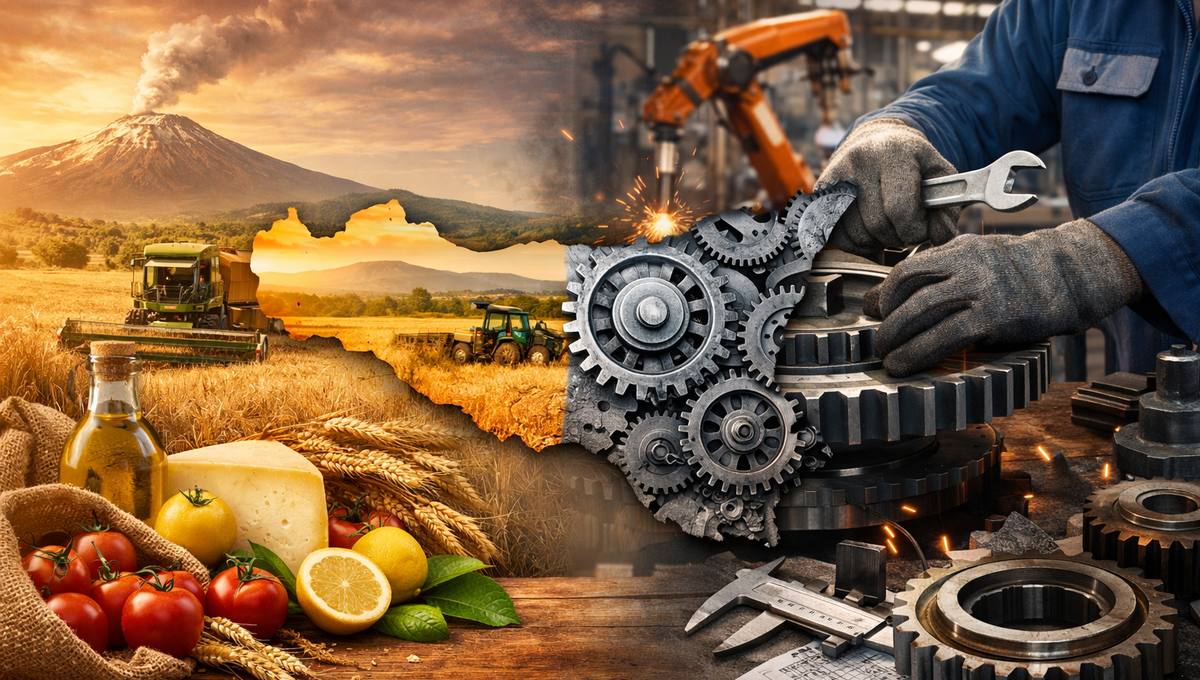 Agroalimentare dominante, meccanica competitiva: la contraddizione della media impresa siciliana