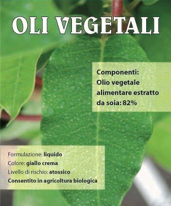 Oli vegetali:corroborante