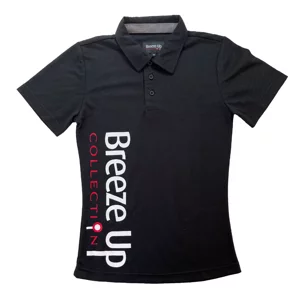 maglietta-polo-unisex-breeze-up-nera