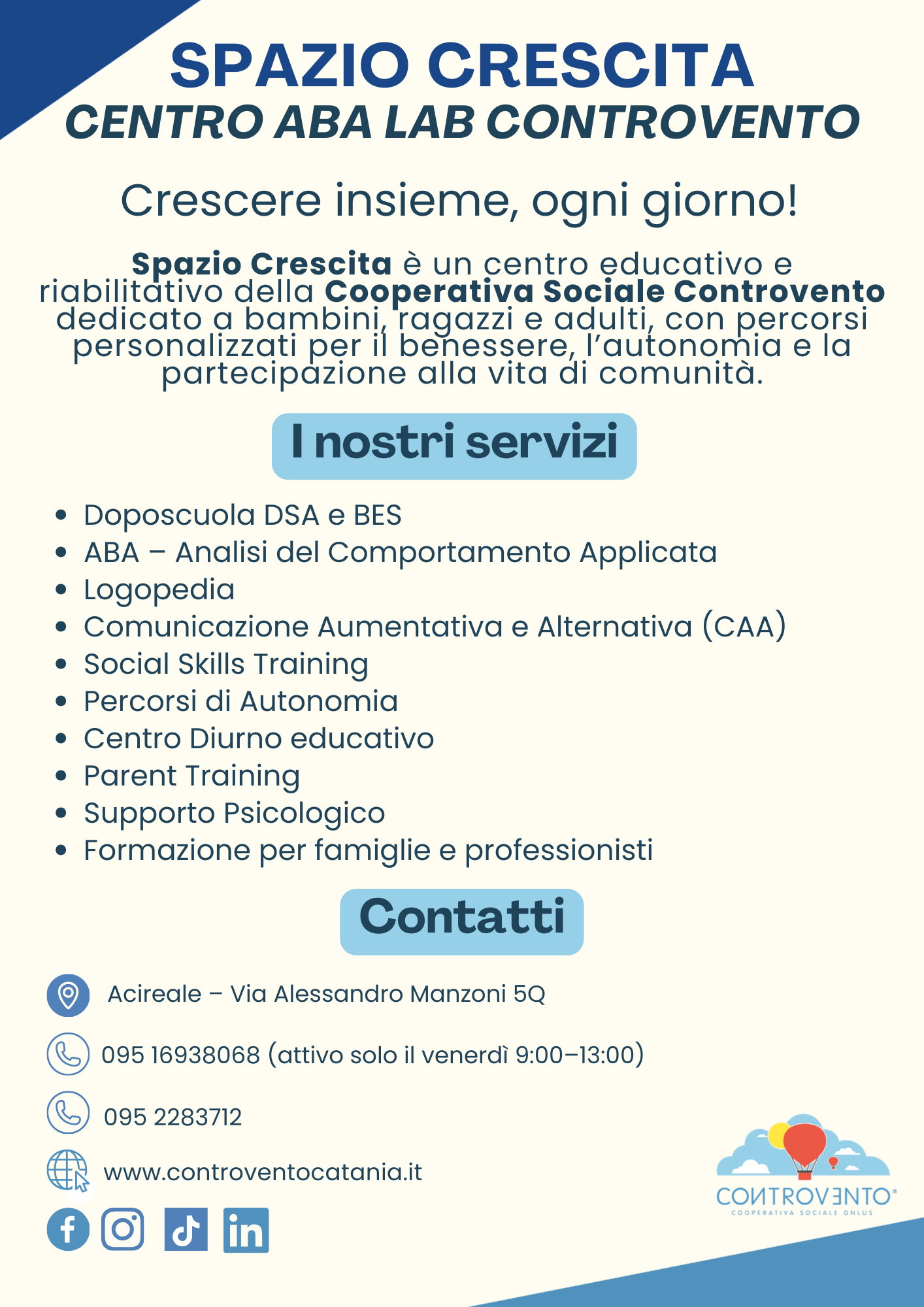 Scopri Spazio Crescita