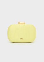 clutch-nadine-plisse-laminato-giallo