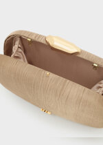 clutch-nadine-plisse-laminato-marrone