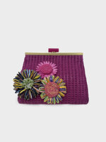 pochette-marbella-in-paglia-fiori-fucsia