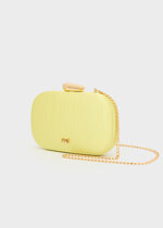 clutch-nadine-plisse-laminato-giallo