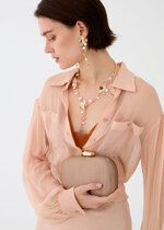 clutch-nadine-plisse-laminato-marrone