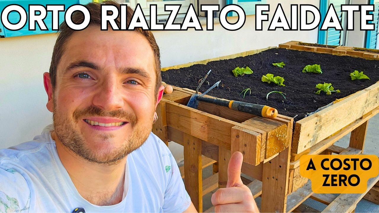 Come Creare un Orto Rialzato Mobile Fai-da-Te con i Bancali