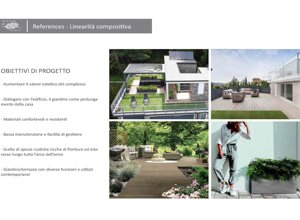 Progetto terrazzo e giardino con design moderno e materiali resistenti