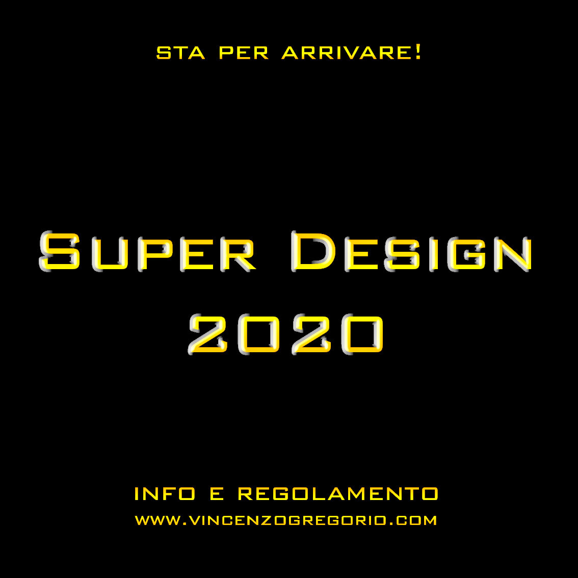 #SUPERDESIGN2020 : il concorso!