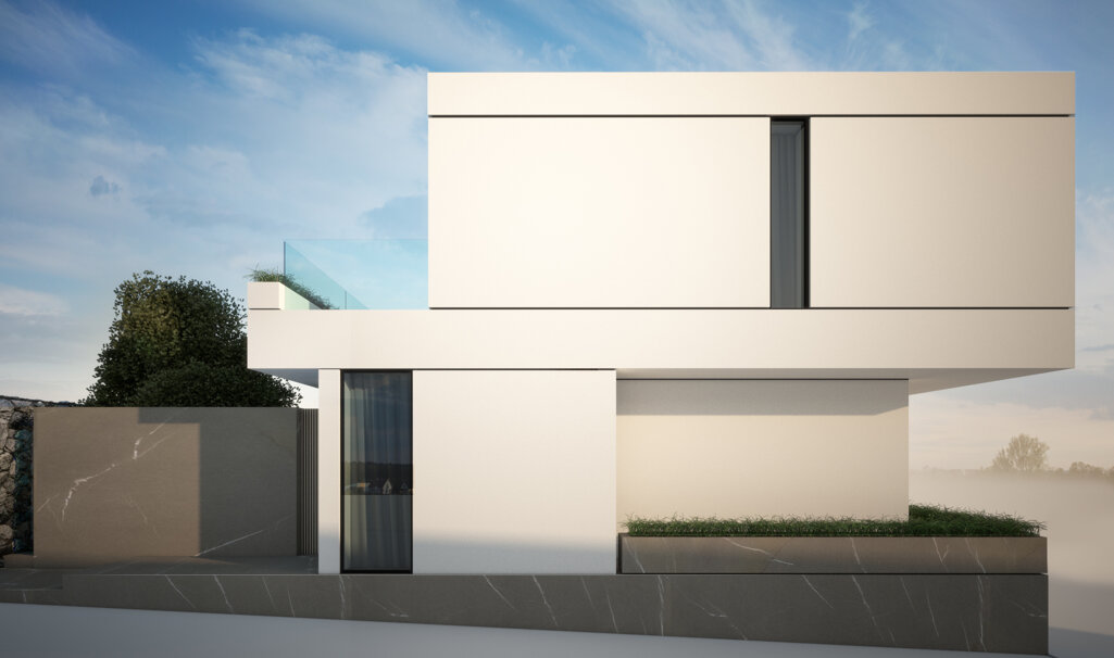 Progetto di una villa moderna a CATANIA