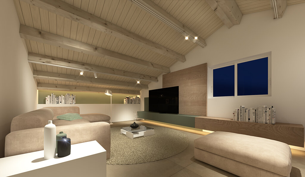 Recupero volumetrico di un sottotetto a fini abitativi a CATANIA (SICILIA)