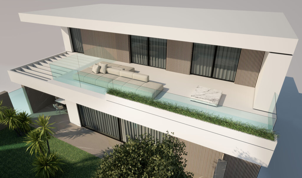 Progetto di una villa moderna a CATANIA