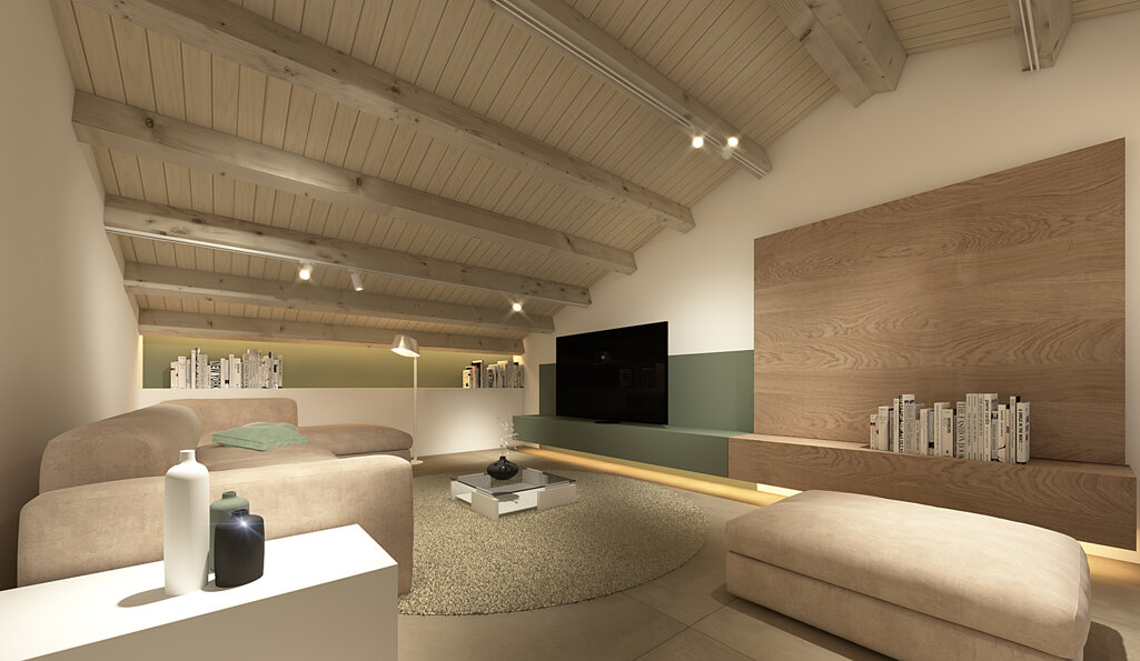 Recupero volumetrico di un sottotetto a fini abitativi a CATANIA (SICILIA)