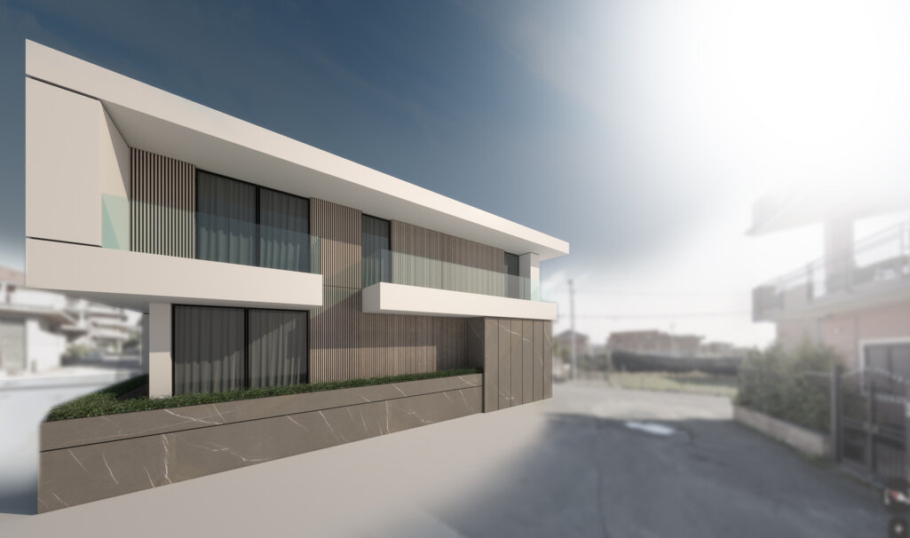 Progetto di una villa moderna a CATANIA