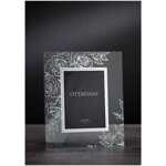 portafoto-cristallo-rose-con-foglia-argento